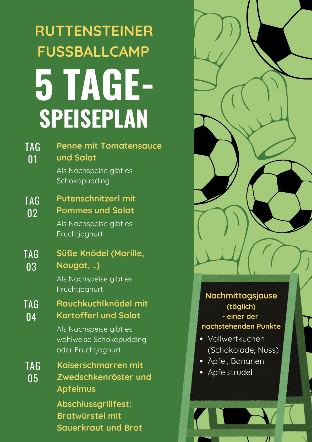 Speiseplan